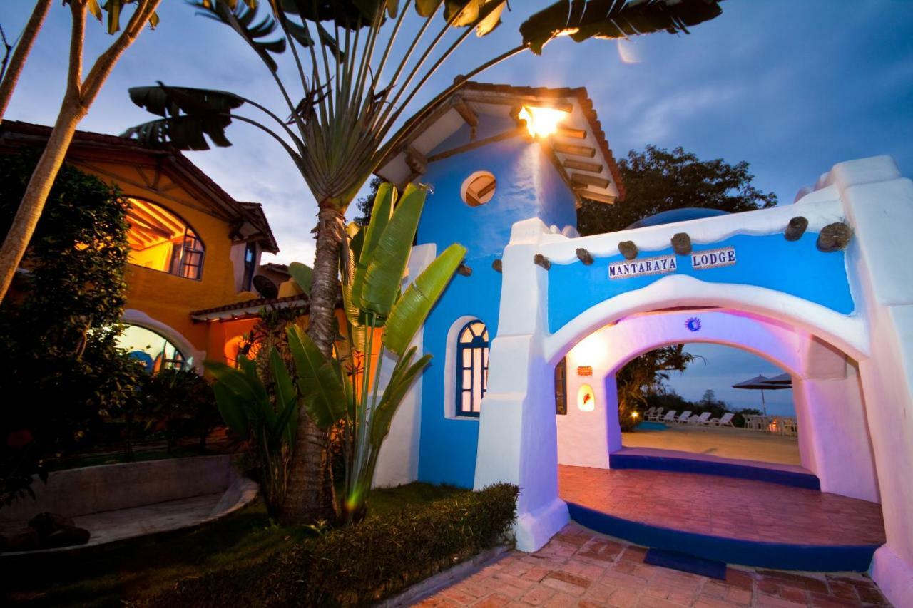 Mantaraya Lodge Puerto López Esterno foto